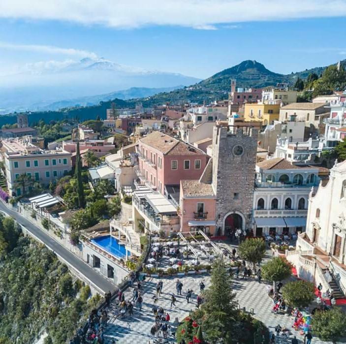 Taormina Castle And Sea View Apartment Екстериор снимка